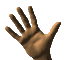 hand waving animated gif